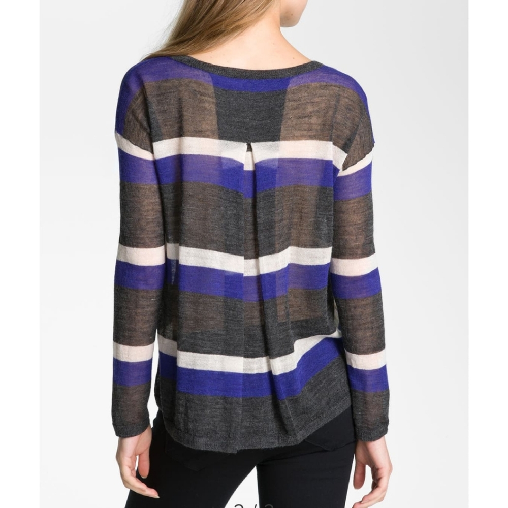 Joie Rosalie striped sheer sweater - Picture 8 of 8